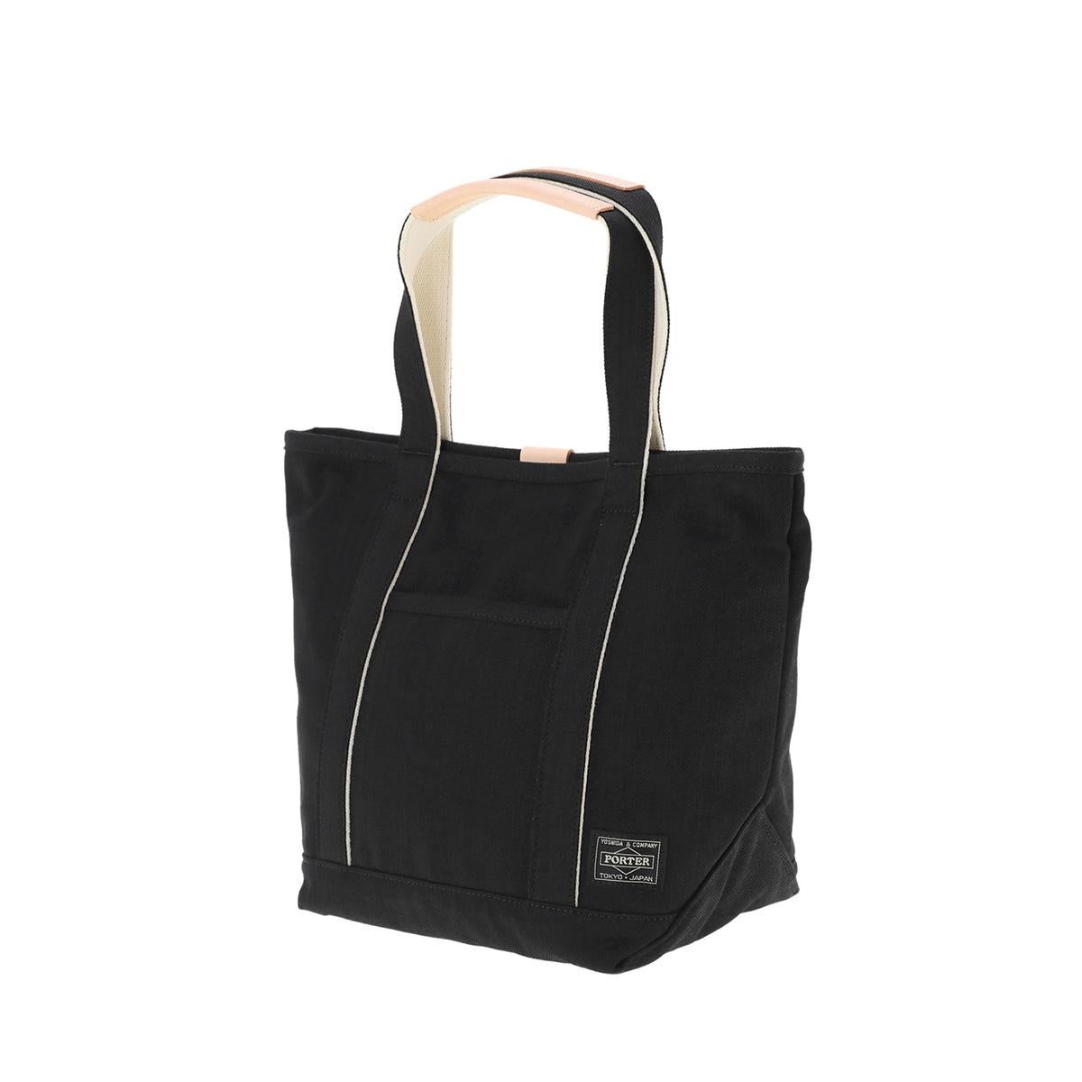 ポーター ノアール トートバッグ PORTER NOIR 895-15160 軽量 日本製 デニム生地 肩掛け 小さめ ミニ TOTE BAG(S)