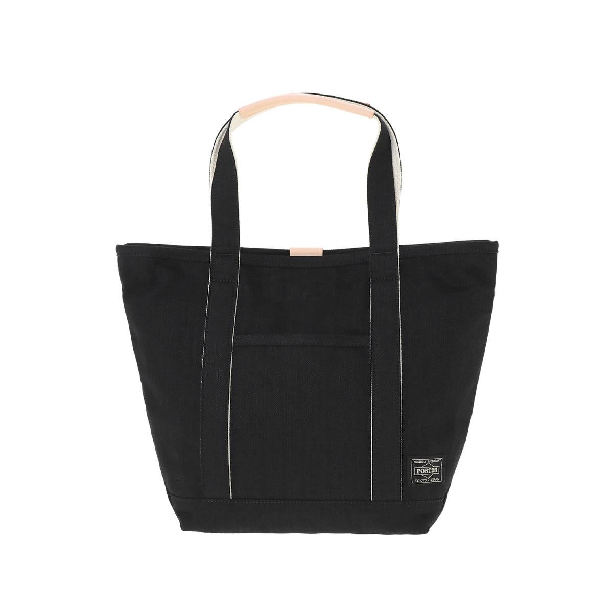 ポーター ノアール トートバッグ PORTER NOIR 895-15160 軽量 日本製 デニム生地 肩掛け 小さめ ミニ TOTE BAG(S)