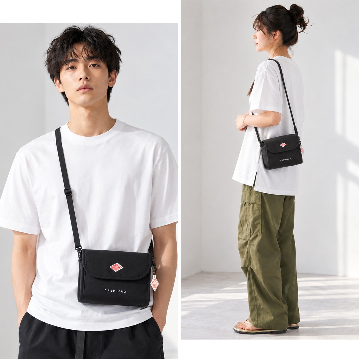 ダントン  ショルダーバッグ DANTON cremieux
