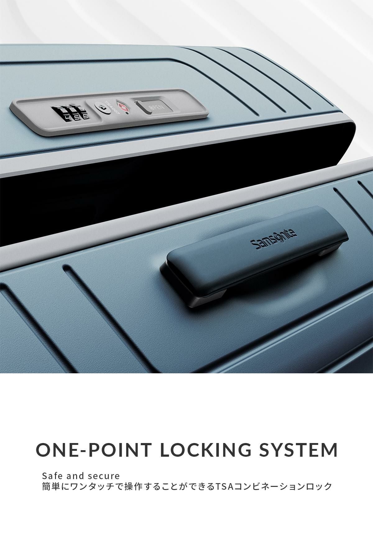 サムソナイト ライトフレーム スーツケース Samsonite qa7-001