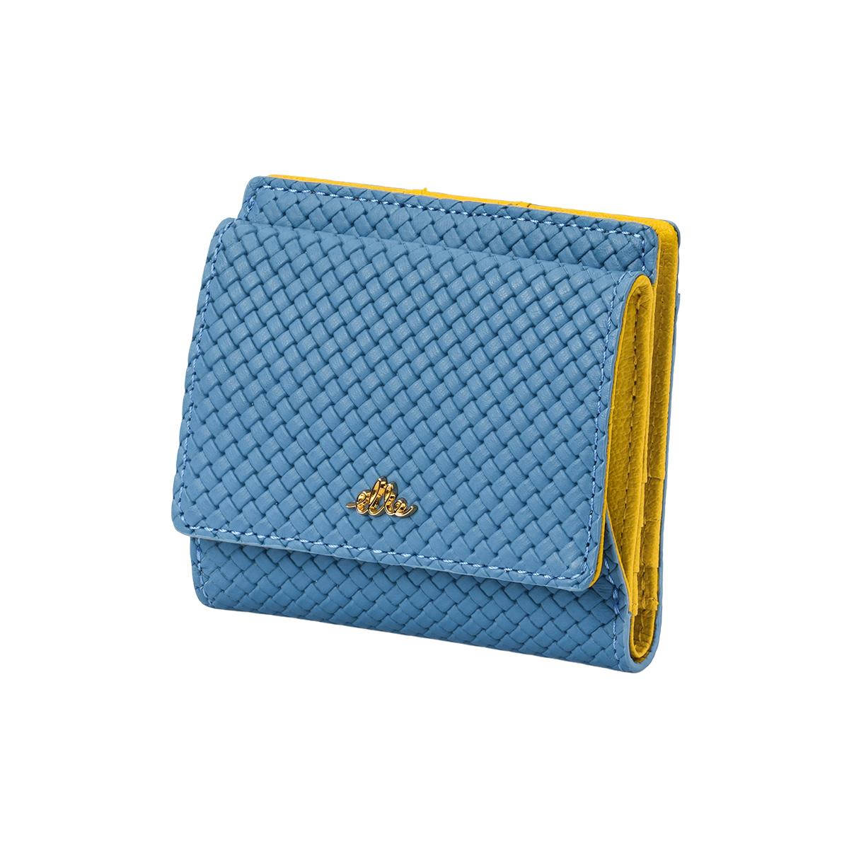ELLE エル 二つ折り財布 ボックス型小銭入れ ミニ財布 ミュー 5431310
