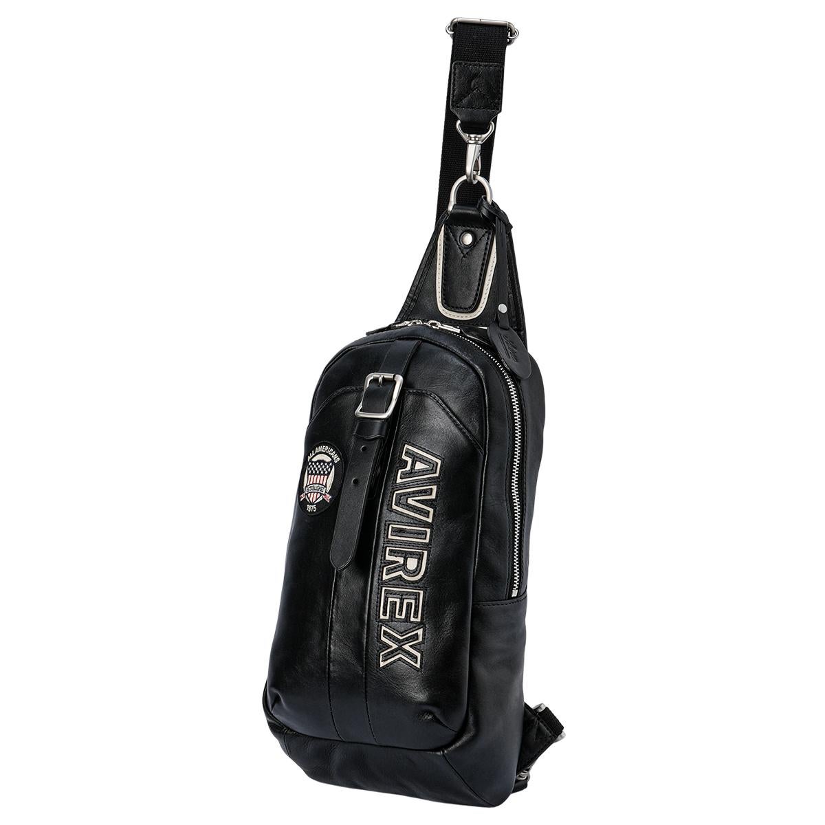 AVIREX ワンショルダーバッグ　希少 AVIREX（アヴィレックス） ショルダーバッグ ONE SHOULDER BAG ”TOP