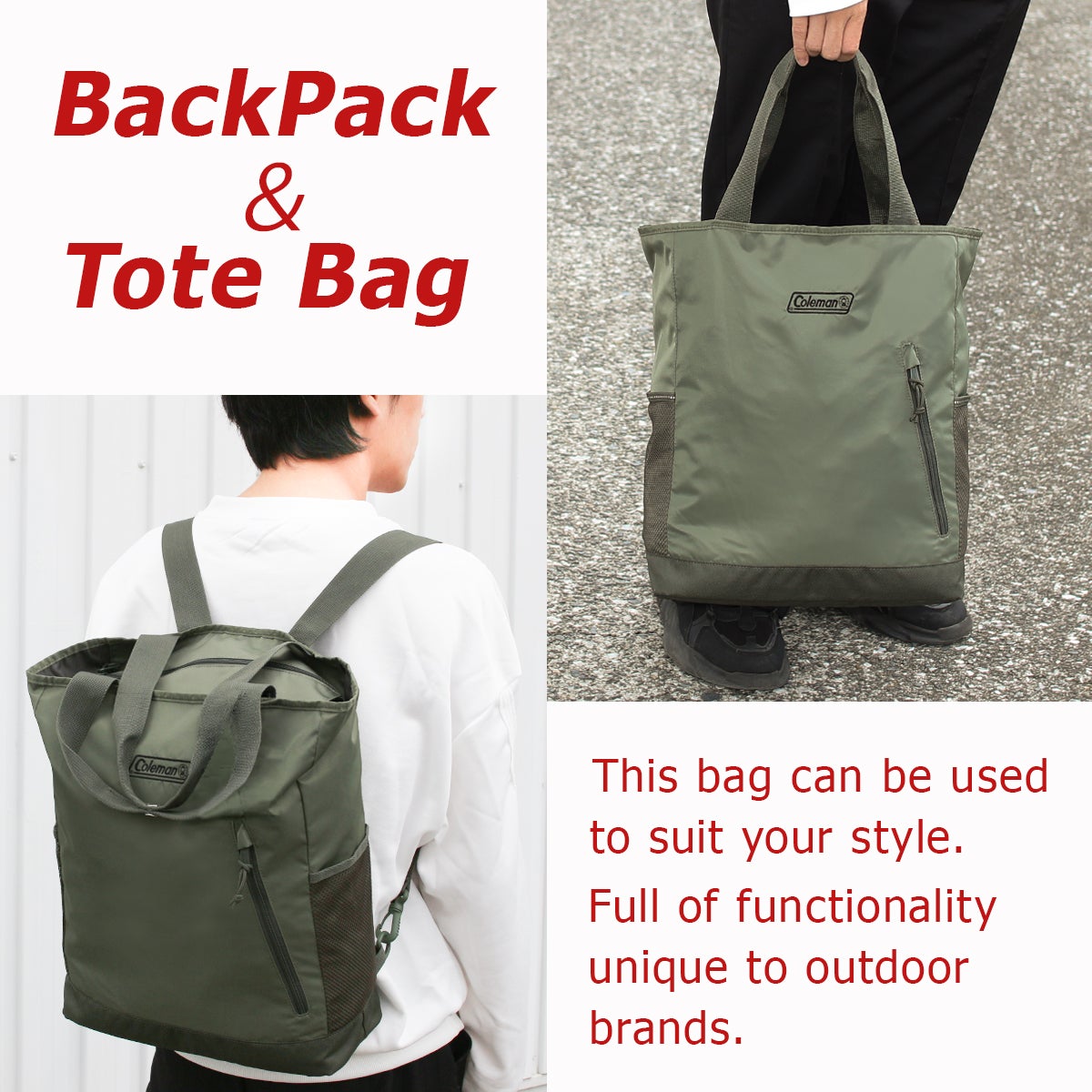 コールマン ウォーカー リュック Coleman walker-2bt