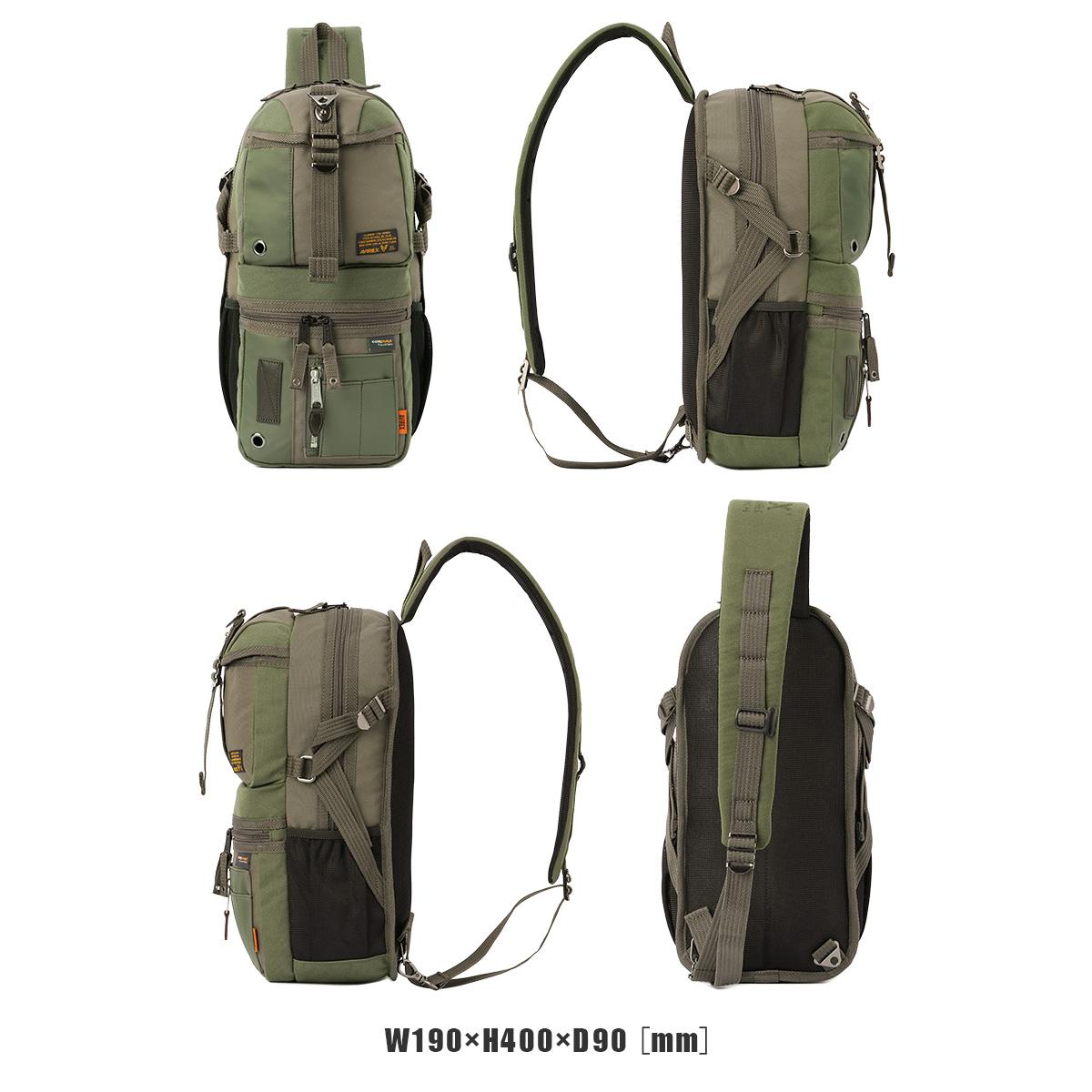 アヴィレックス EAGLE（限定生産） ボディバッグ AVIREX avx305m