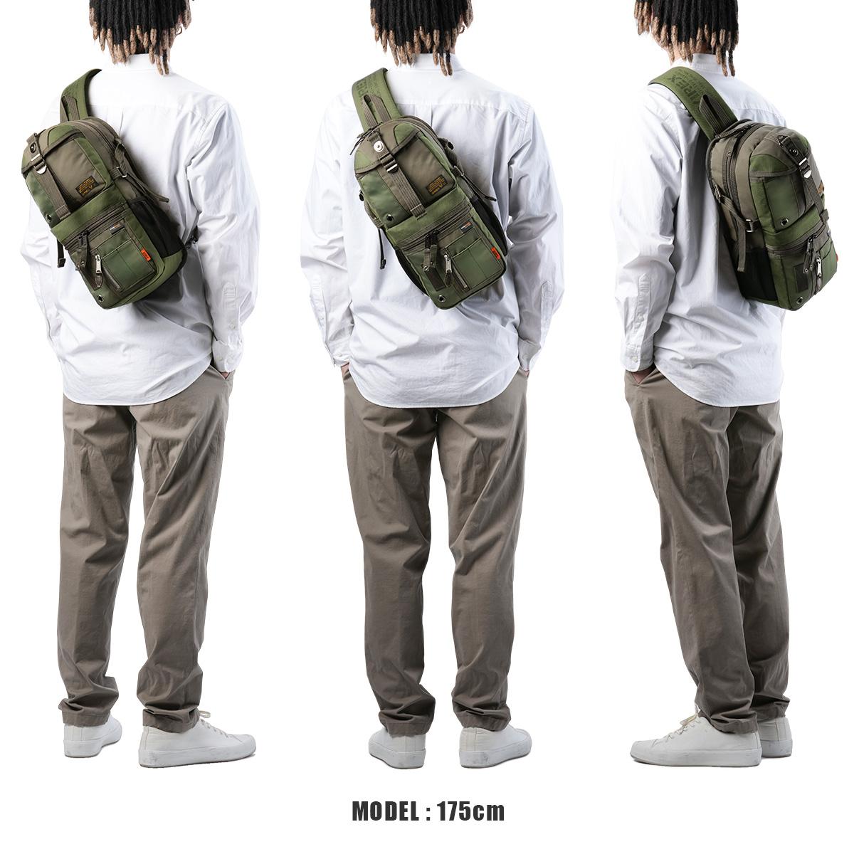 アヴィレックス EAGLE（限定生産） ボディバッグ AVIREX avx305m