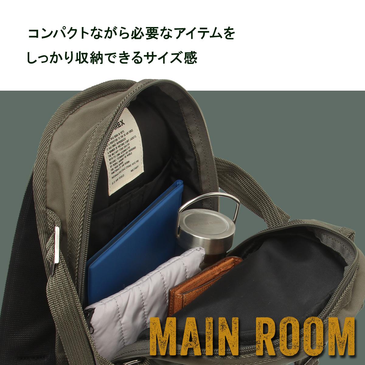 アヴィレックス EAGLE（限定生産） ボディバッグ AVIREX avx305m