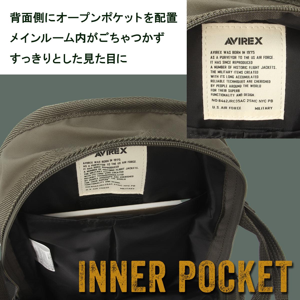 アヴィレックス EAGLE（限定生産） ボディバッグ AVIREX avx305m