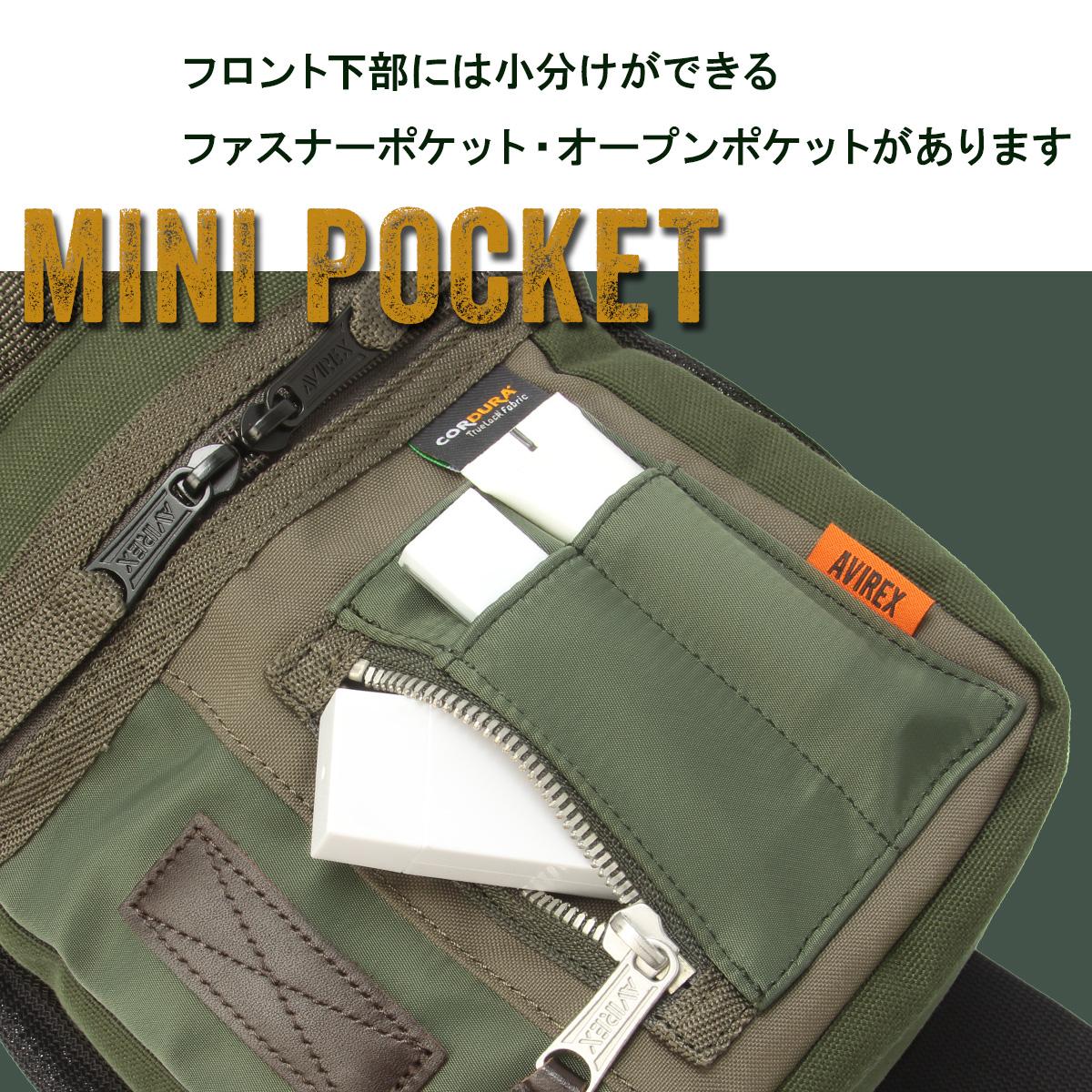 アヴィレックス EAGLE（限定生産） ボディバッグ AVIREX avx305m