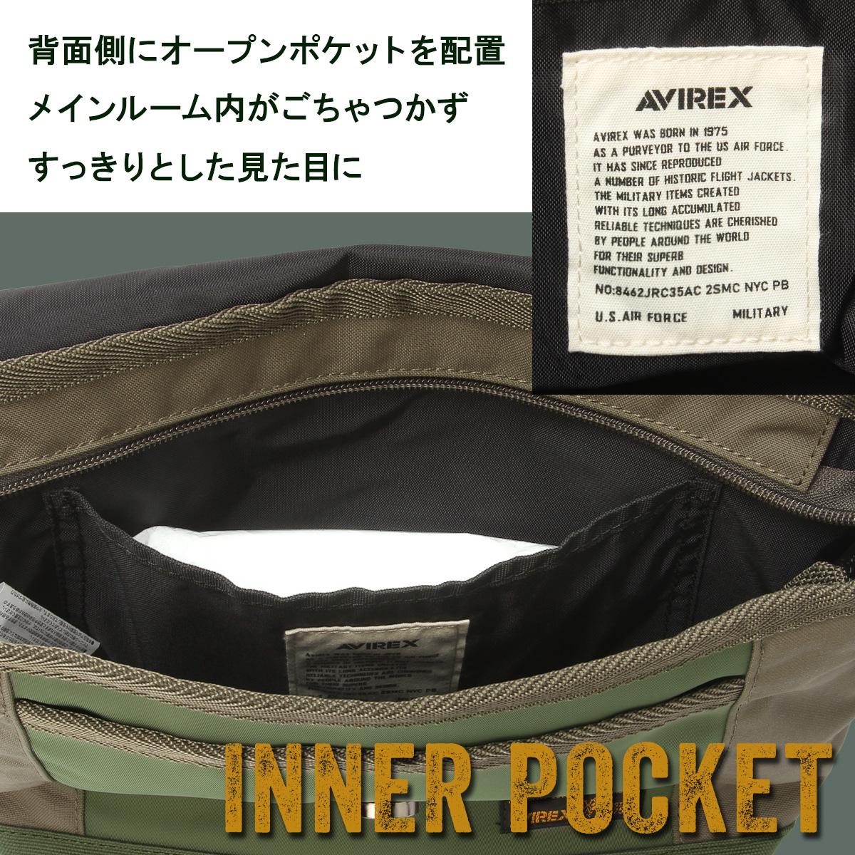 アヴィレックス EAGLE（限定生産） ショルダーバッグ AVIREX avx3520m