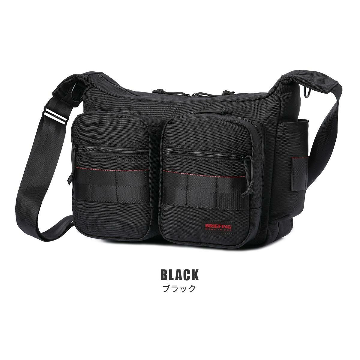 ブリーフィング USA ショルダーバッグ BRIEFING courier-should-m