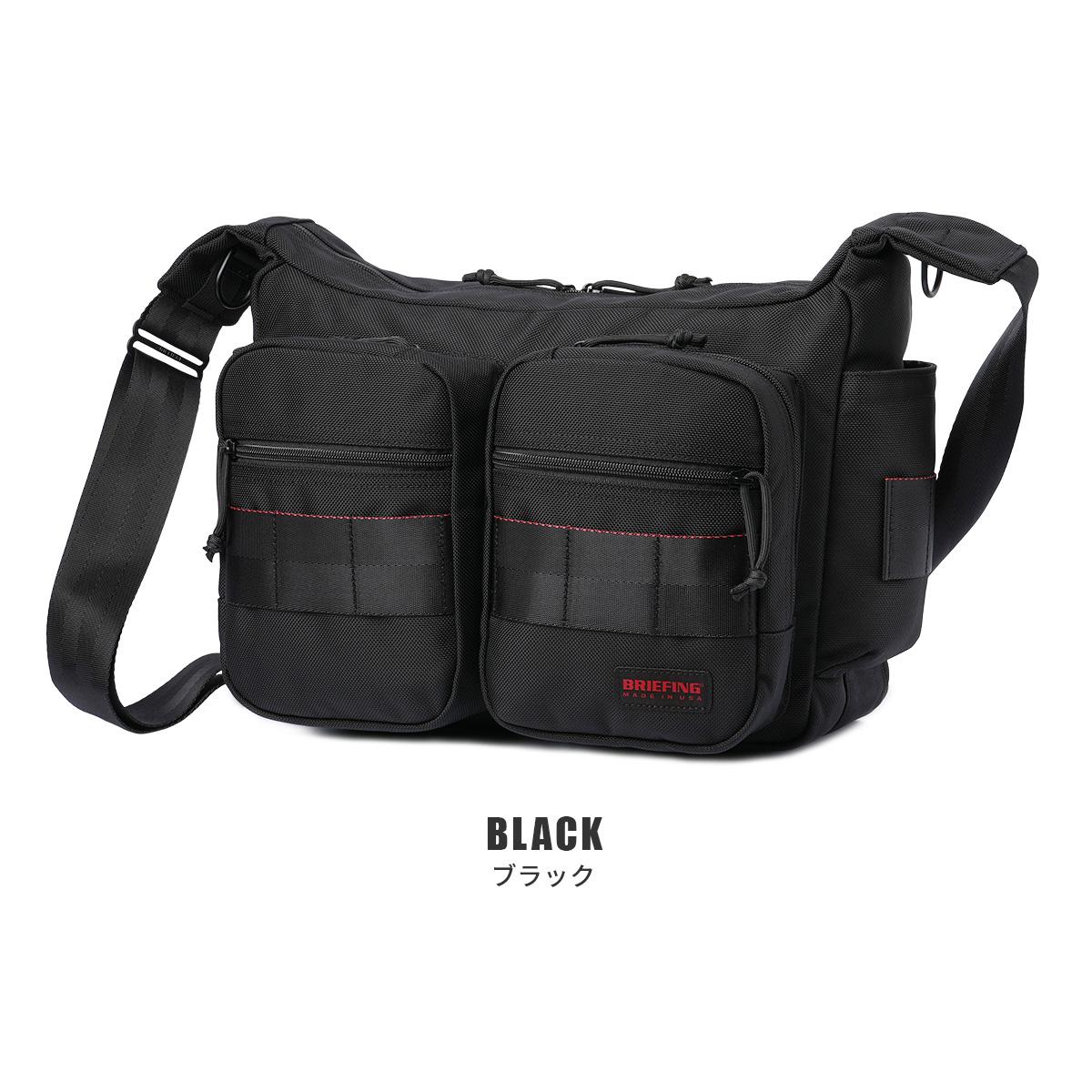 ブリーフィング USA ショルダーバッグ BRIEFING courier-should-m