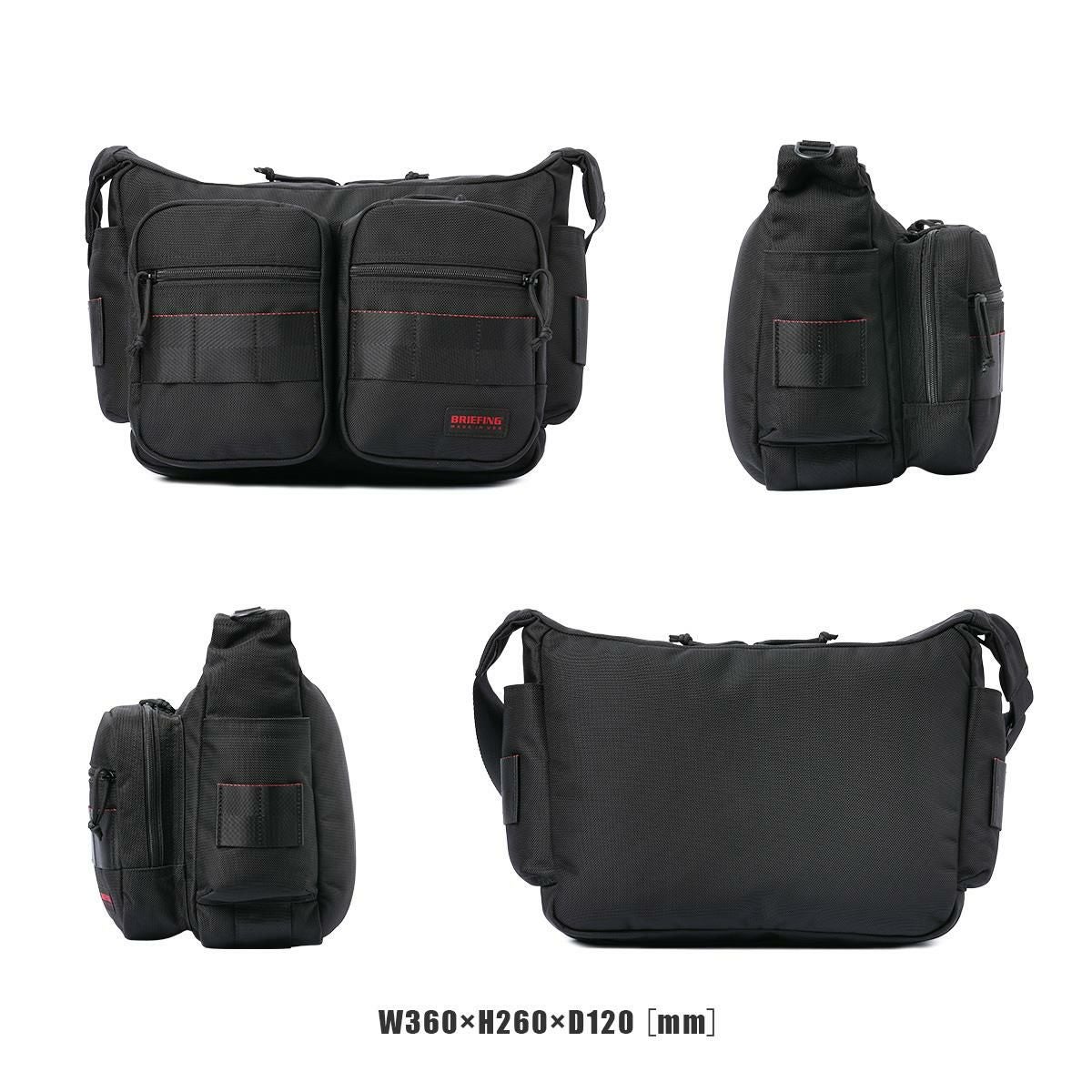 ブリーフィング USA ショルダーバッグ BRIEFING courier-should-m