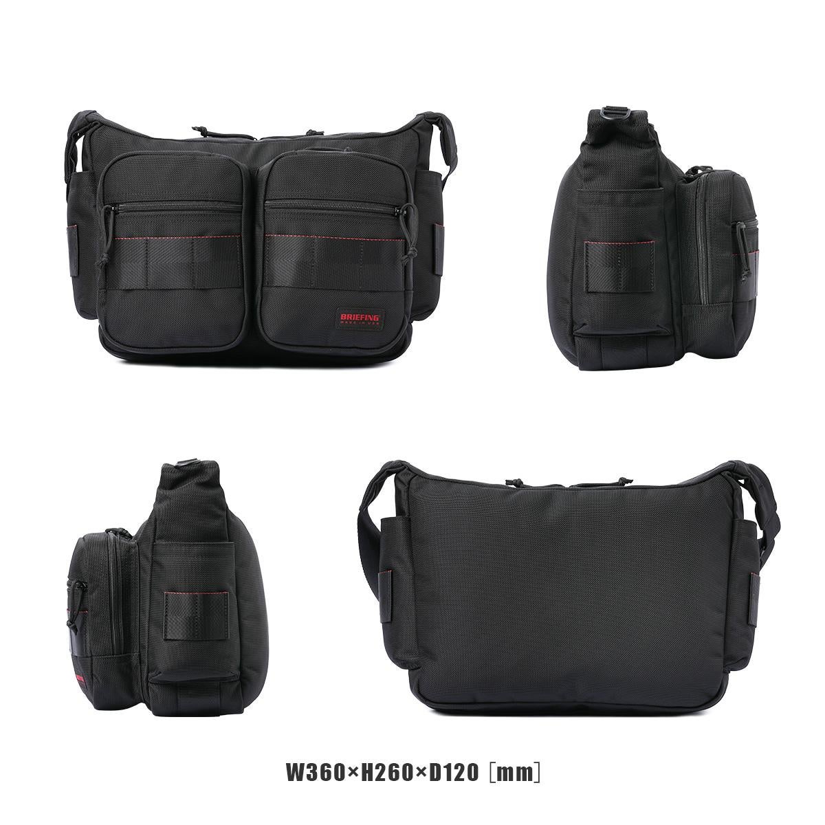 ブリーフィング USA ショルダーバッグ BRIEFING courier-should-m