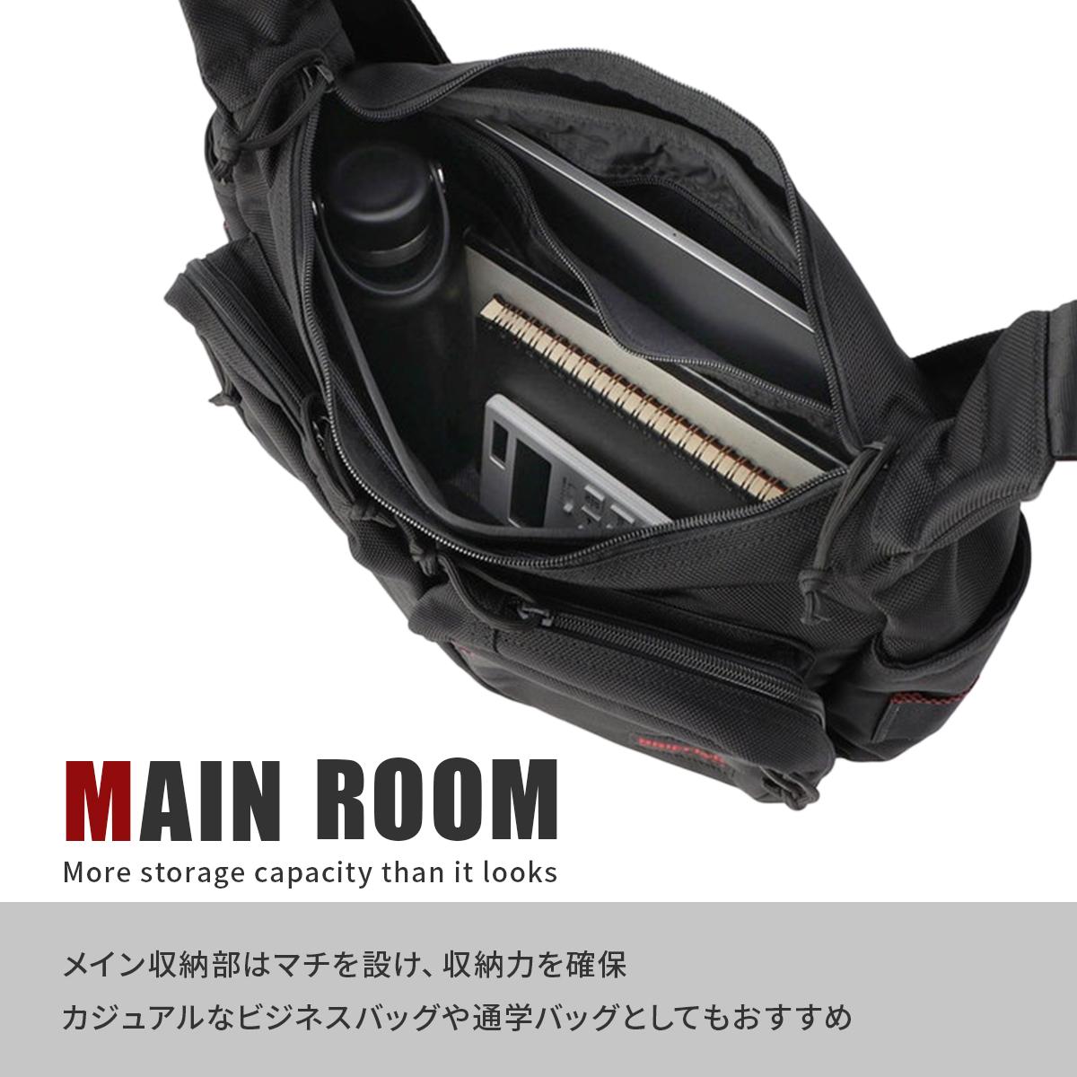 ブリーフィング USA ショルダーバッグ BRIEFING courier-should-m