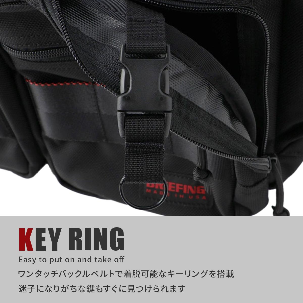 ブリーフィング USA ショルダーバッグ BRIEFING courier-should-m