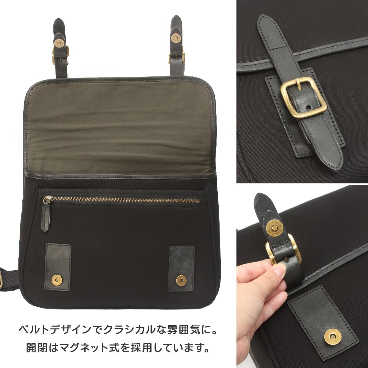 ダコタ ブラックレーベル フルーエント ショルダーバッグ A4 PC 14