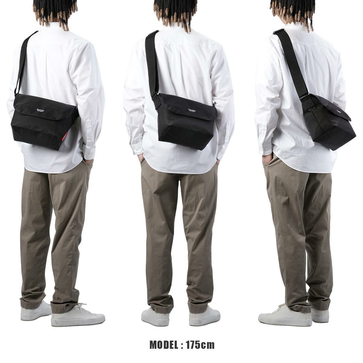 マンハッタンポーテージ Magnet Snap Messenger Bag メッセンジャーバッグ Manhattan Portage mp1605jrbpdmgnt