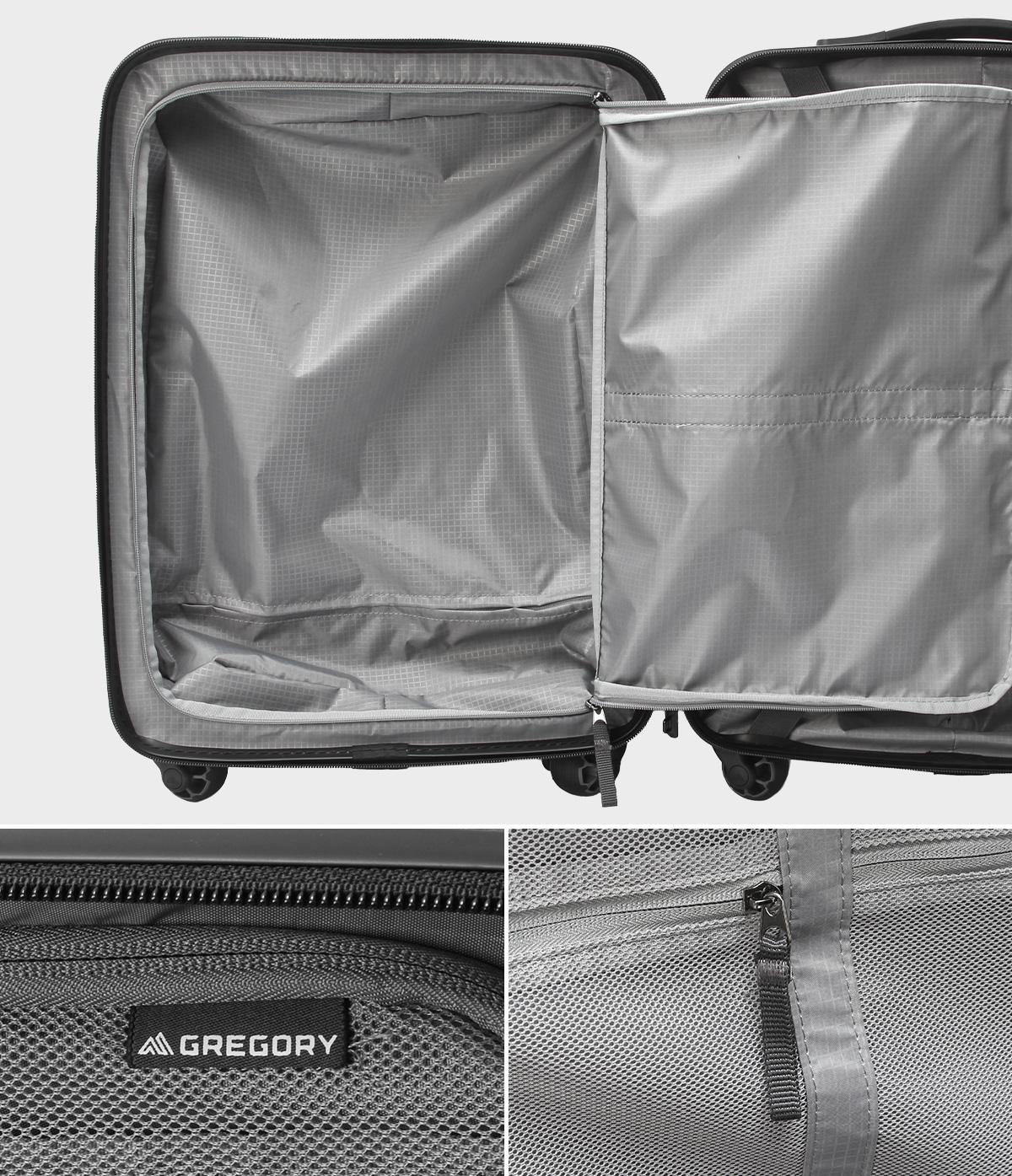 グレゴリー トラベル スーツケース GREGORY quadro-ic-on