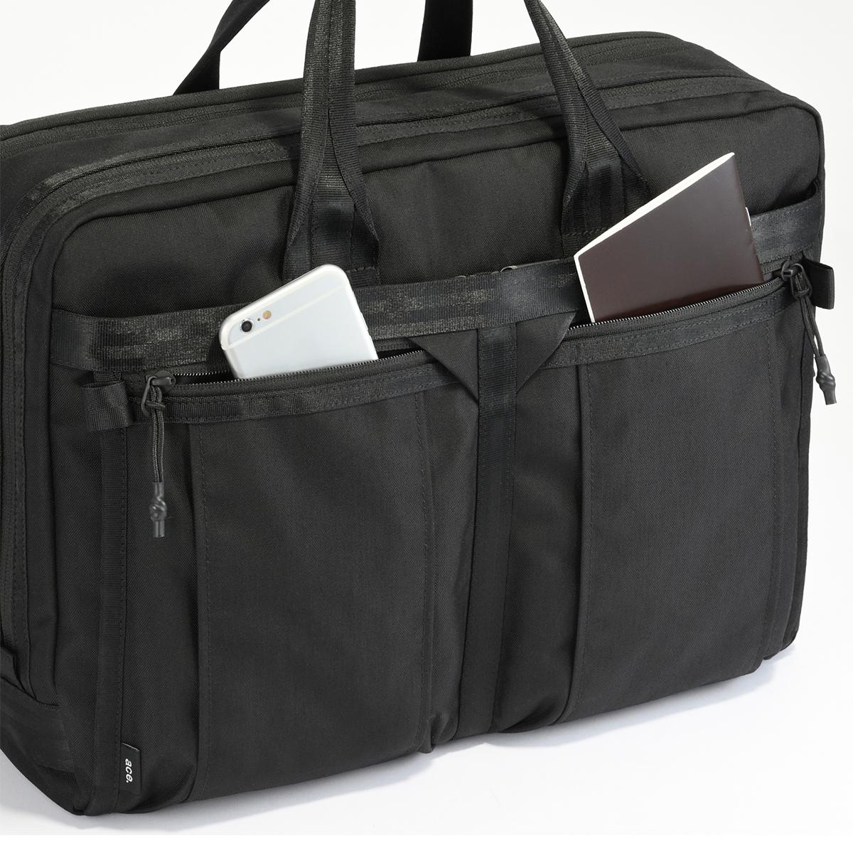 エース ジーンレーベル デュラムーブ ブリーフケース ace.GENE LABEL gene-68136