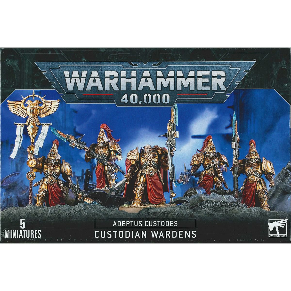 ウォーハンマー 40k アデプトゥス・カストーデス：カストーディアン・ワーデン WARHAMMER 40,000 ADEPTUS CUSTODES：CUSTODIAN WARDENS 01-11