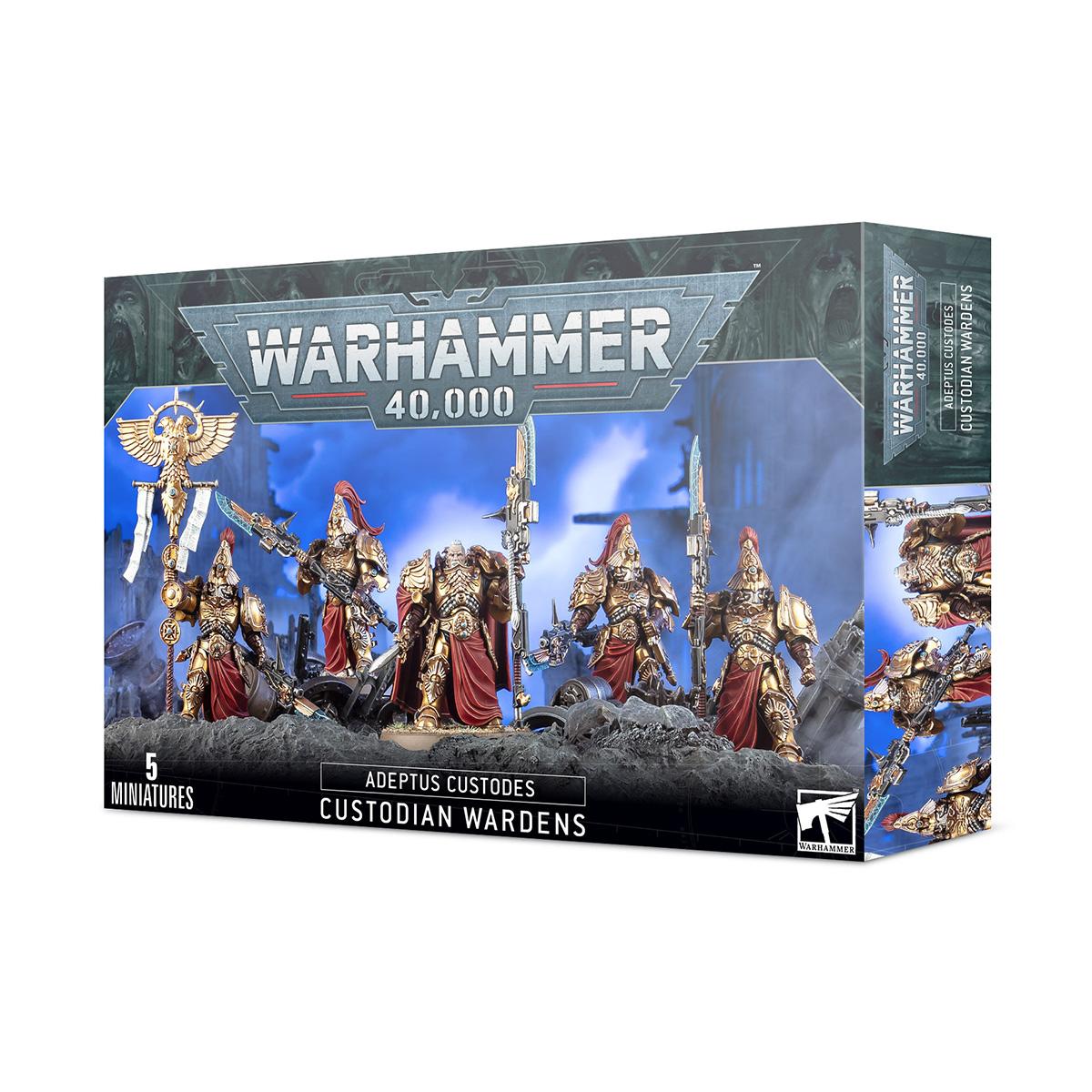ウォーハンマー 40k アデプトゥス・カストーデス：カストーディアン・ワーデン WARHAMMER 40,000 ADEPTUS CUSTODES：CUSTODIAN WARDENS 01-11