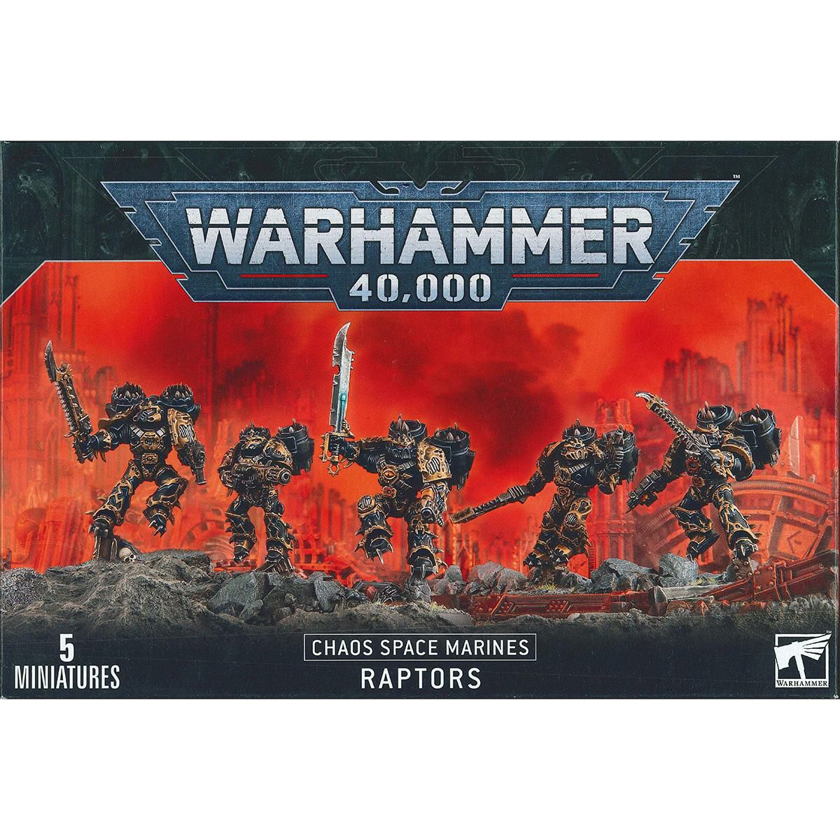 ウォーハンマー40k ケイオス・スペースマリーン：ラプター WARHAMMER 40,000 CHAOS SPACE MARINES: RAPTORS 43-13