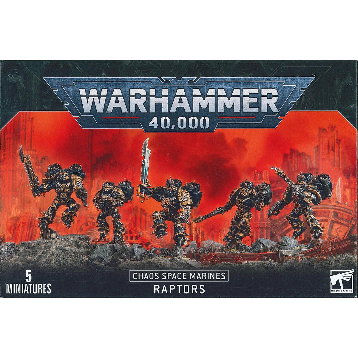 ウォーハンマー40k ケイオス・スペースマリーン：ラプター WARHAMMER 40,000 CHAOS SPACE MARINES: RAPTORS 43-13