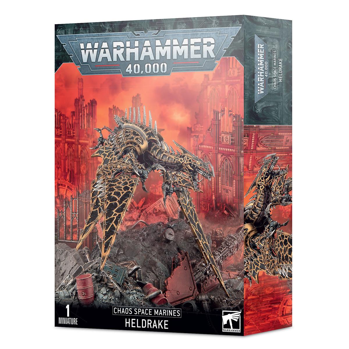 ウォーハンマー 40k ケイオス・スペースマリーン：ヘルドレイク WARHAMMER 40,000 CHAOS SPACE MARINES: Heldrake 43-15