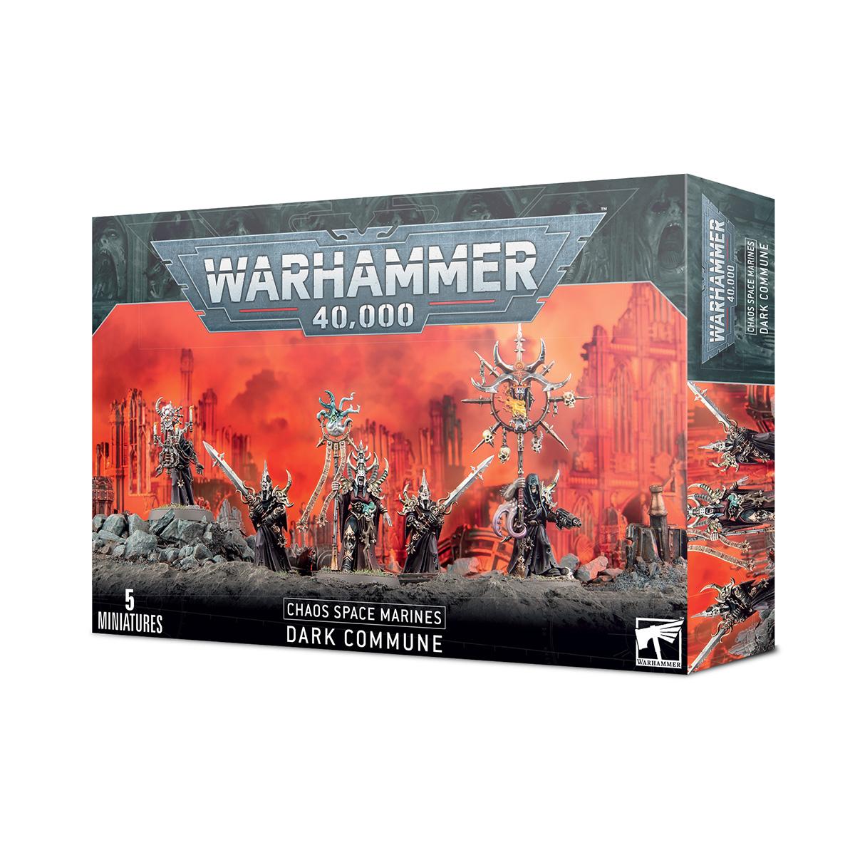 ウォーハンマー 40k ケイオス・スペースマリーン：ダークコミューン WARHAMMER 40,000 CHAOS SPACE MARINES: DARK COMMUNE 43-87