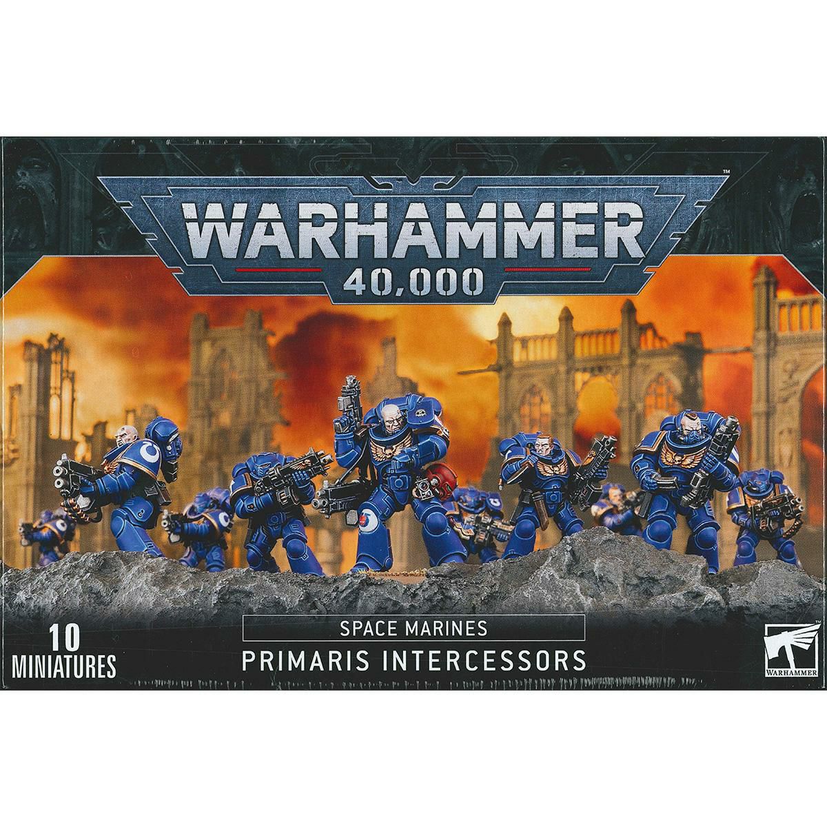 ウォーハンマー 40k スペースマリーン：プライマリス・インターセッサー WARHAMMER 40,000 SPACE MARINES:PRIMARIS INTERCESSORS 48-75