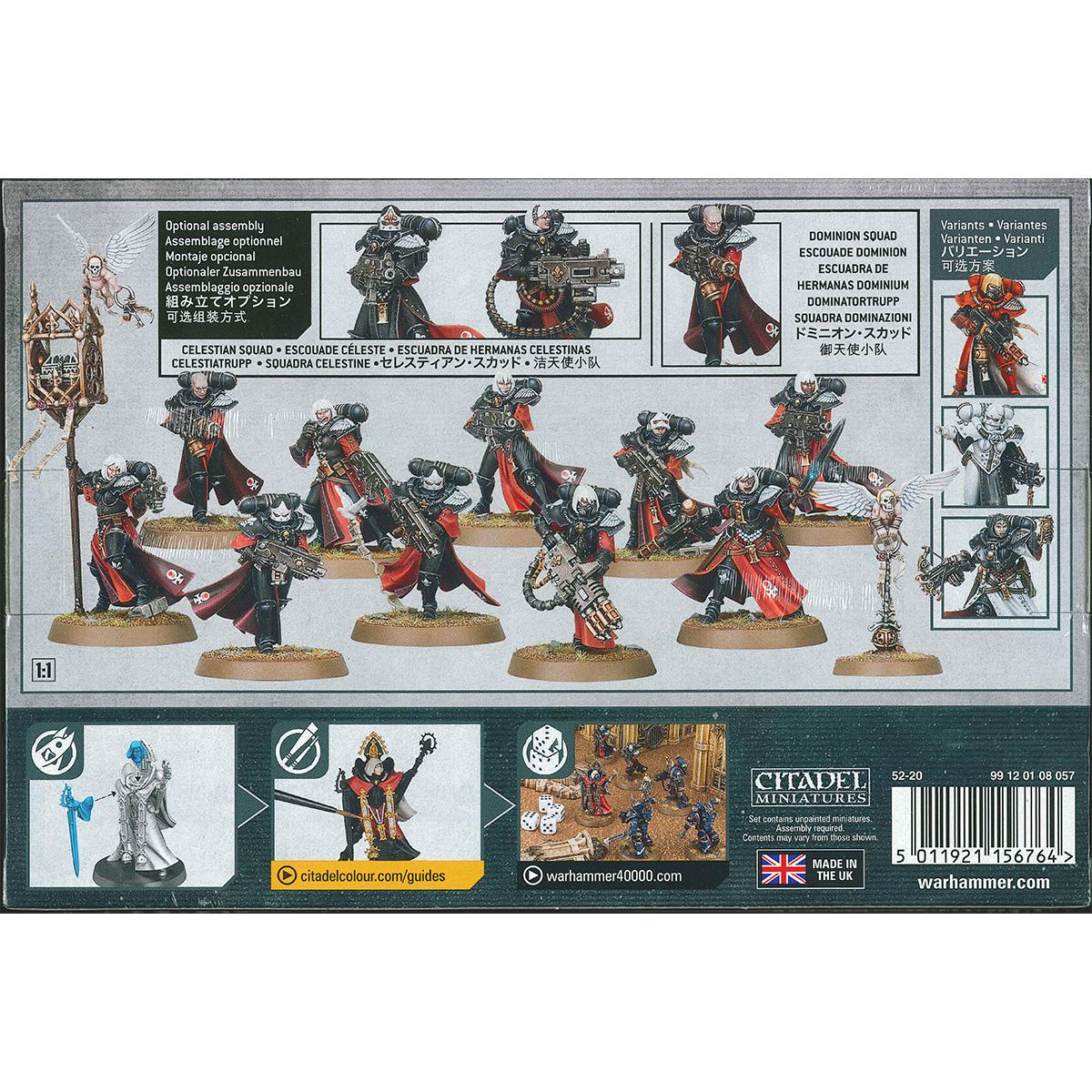 ウォーハンマー 40k アデプタ・ソロリタス：バトルシスター スカッド WARHAMMER 40,000 ADEPTA SORORITAS:BATTLE SISTERS SQUAD 52-20