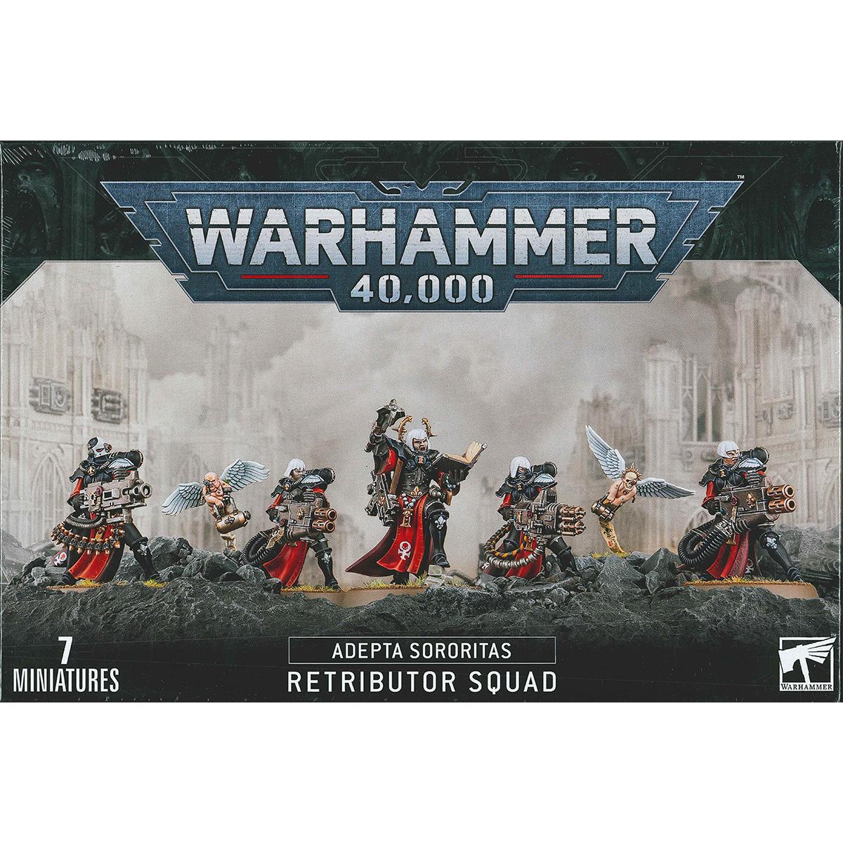 ウォーハンマー 40k アデプタ・ソロリタス：リトリビューター・スカッド WARHAMMER 40,000 ADEPTA SORORITAS:RETRIBUTOR SQUAD 52-25