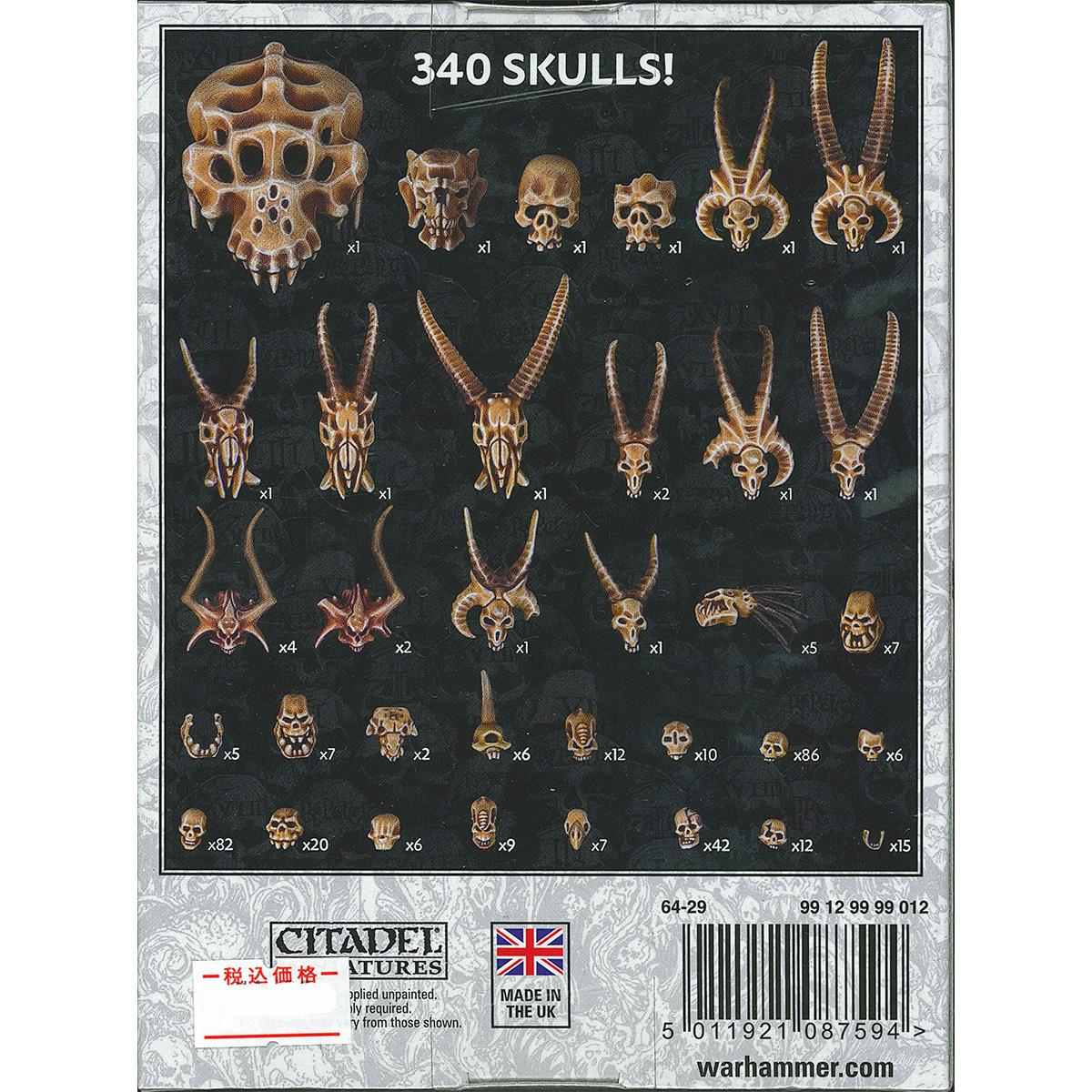 ウォーハンマー シタデルスカル WARHAMMER CITADEL SKULLS 64-29