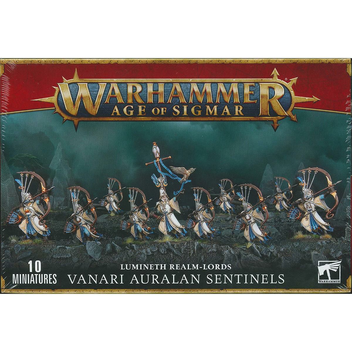 ウォーハンマー エイジ・オヴ・シグマー ルミネス・レルムロード：ヴァナーリ・オーララン・センチネル WARHAMMER Age of Sigmar LUMINETH REALM-LORDS：VANARI AURALAN SENTINELS 87-58