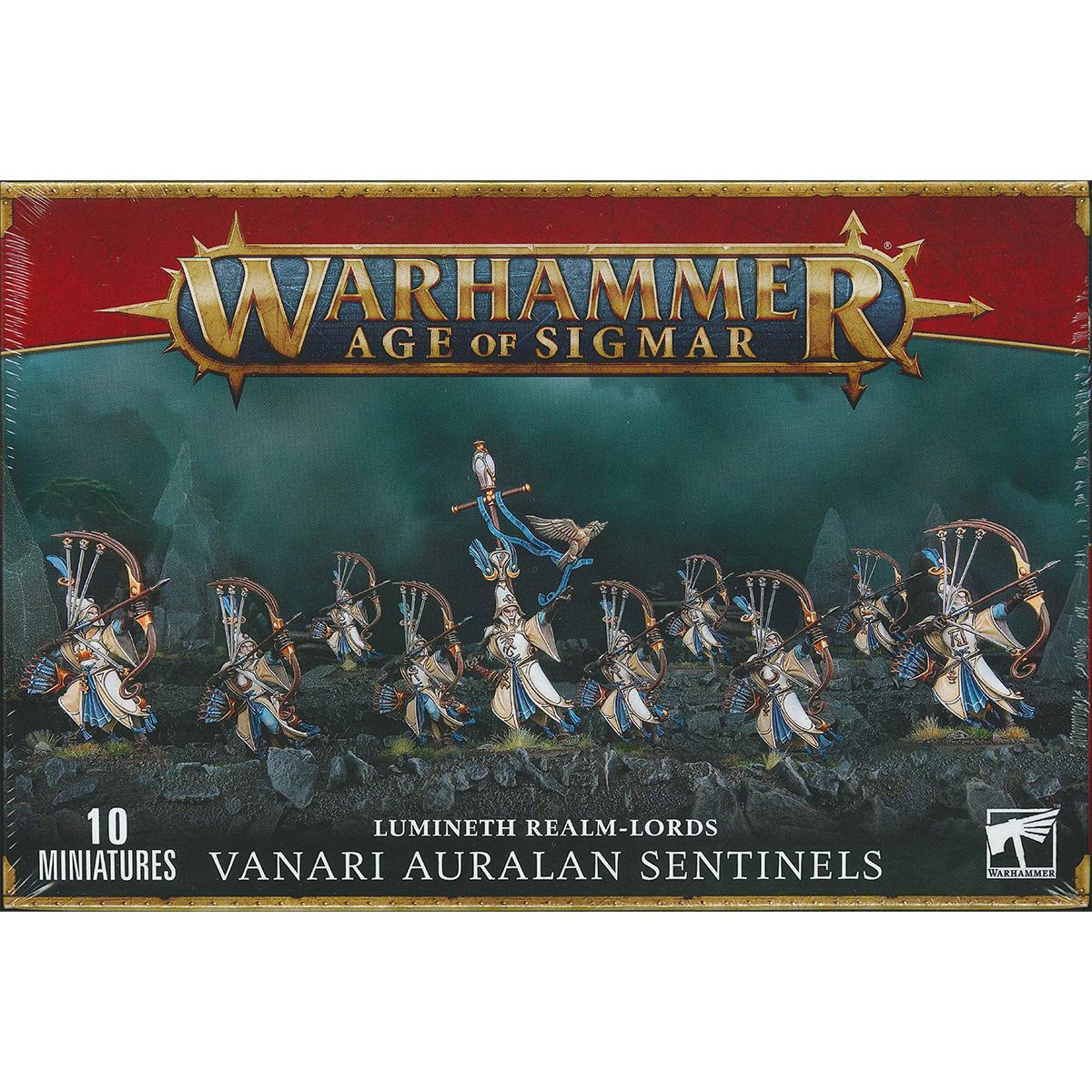 ウォーハンマー エイジ・オヴ・シグマー ルミネス・レルムロード：ヴァナーリ・オーララン・センチネル WARHAMMER Age of Sigmar LUMINETH REALM-LORDS：VANARI AURALAN SENTINELS 87-58