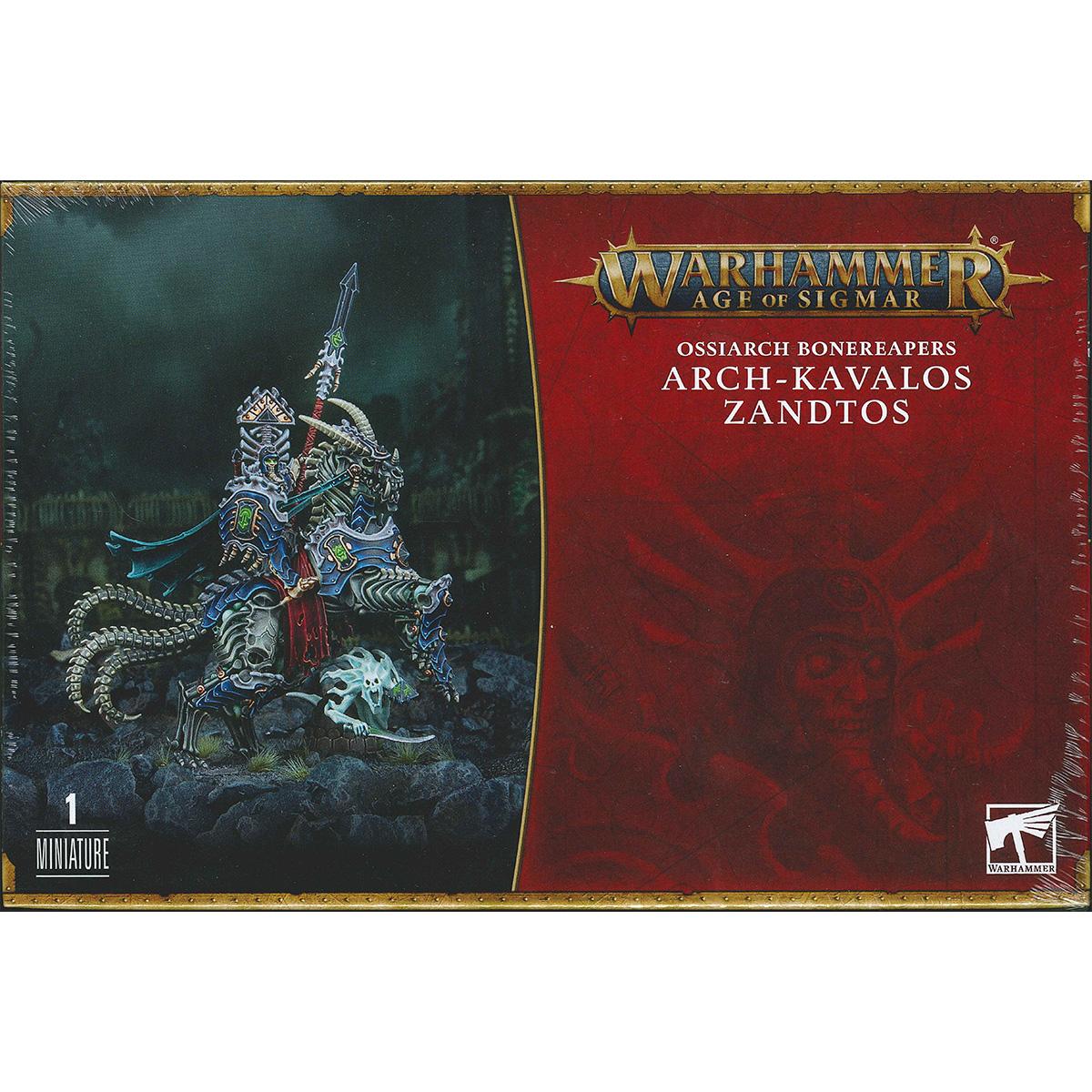 ウォーハンマー エイジ・オヴ・シグマー オシアーク・ボーンリーパー：アーチカヴァロス・ザンドトス WARHAMMER Age of Sigmar OSSIARCH BONEREAPERS：ARCH-KAVALOS ZANDTOS 94-30