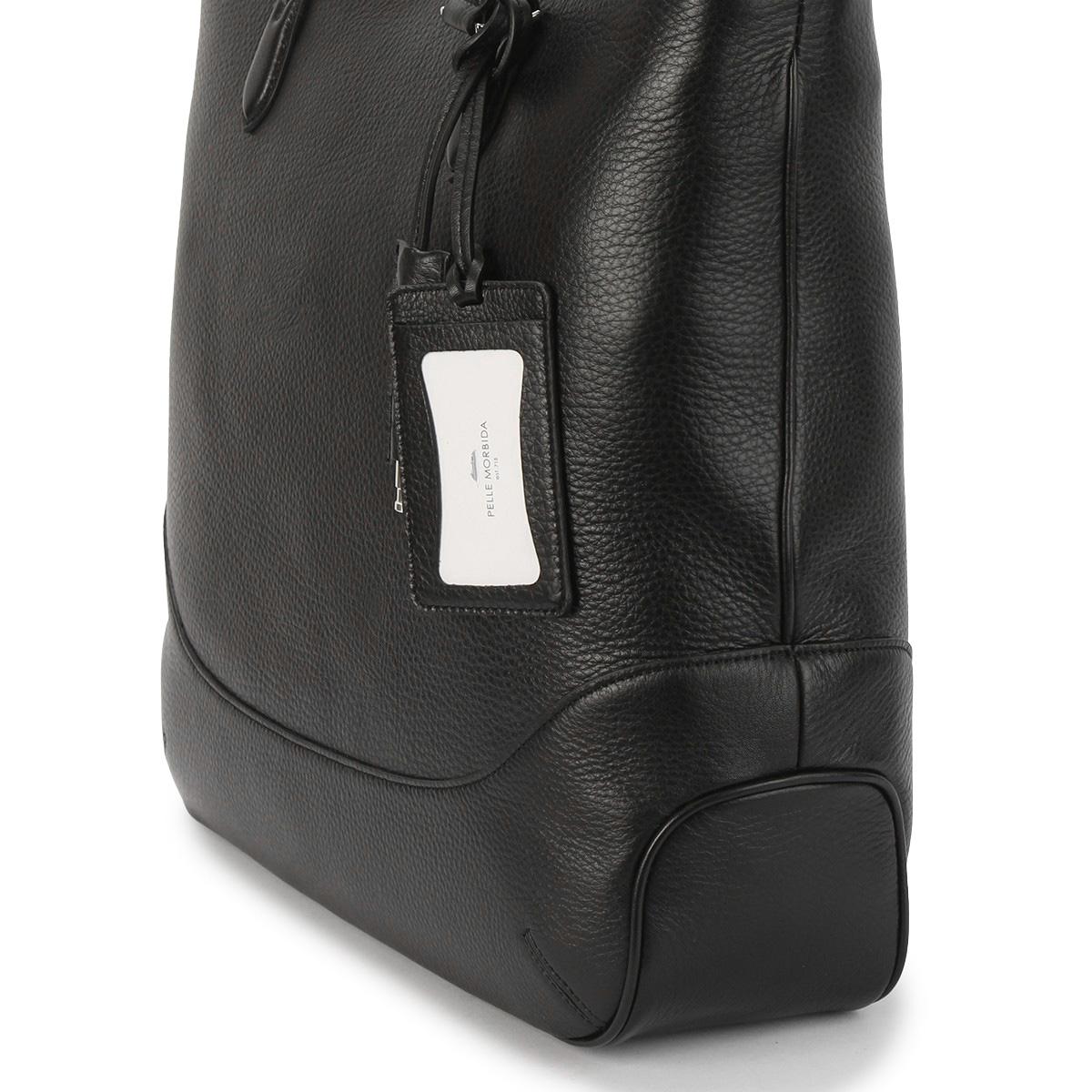 【極美品 高級】ペッレモルビダ メイデンヴォヤージュ トートバッグ 2way 黒 PELLE MORBIDA（ペッレ モルビダ） メイデンボヤージュ トートバッグ
