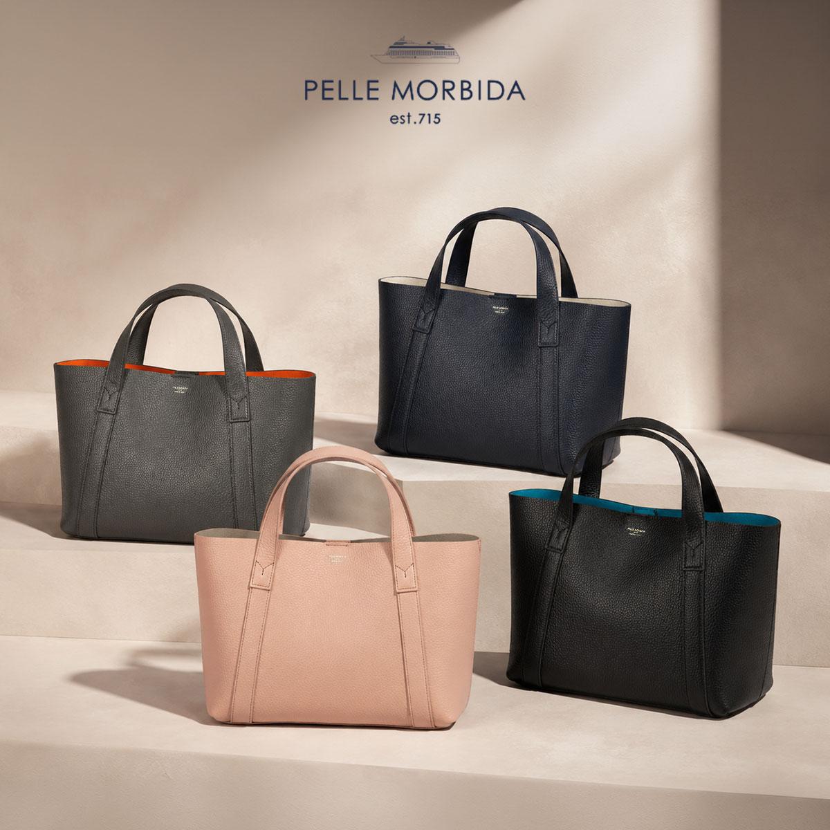 ペッレモルビダ テーラマリーナ トートバッグ PELLE MORBIDA pmo-te007sl
