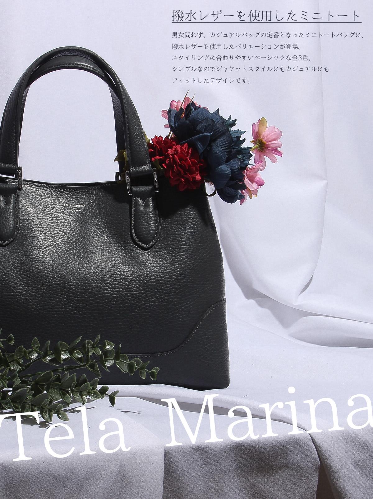 ペッレモルビダ テーラマリーナ トートバッグ PELLE MORBIDA Tela