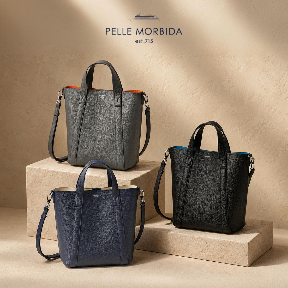 ペッレモルビダ テーラマリーナ トートバッグ PELLE MORBIDA pmo-te014