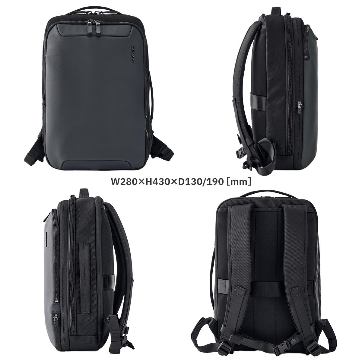 Samsonite 　サムソナイト　ビジネス　リュック　ブラック 通勤＆出張スタイルをスマートに サムソナイト・ブラックレーベルの