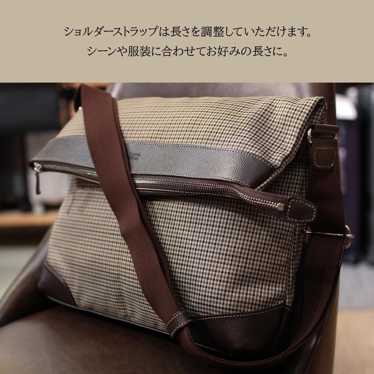 タケオキクチ ショルダーバッグ チェック柄 40周年記念モデル サード