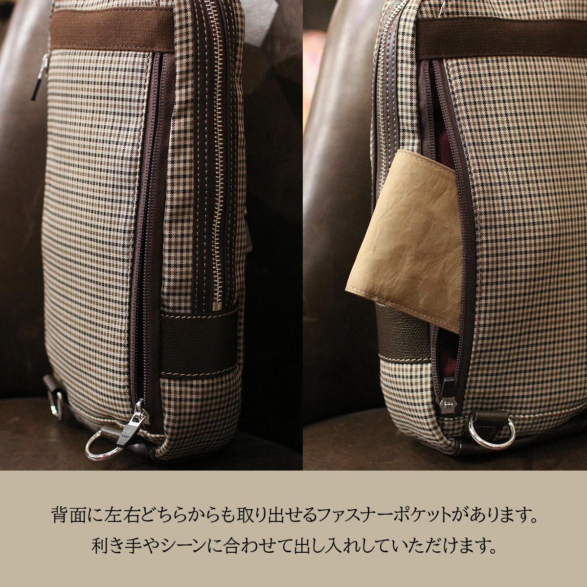 チェック柄レザーボディバッグ BURBERRY】バーバリー『ヴィンテージチェック＆レザー クロスボディ