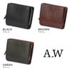 A_W  二つ折り財布  ap-003