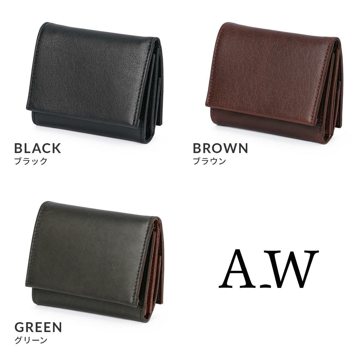 A_W  三つ折り財布  ap-004