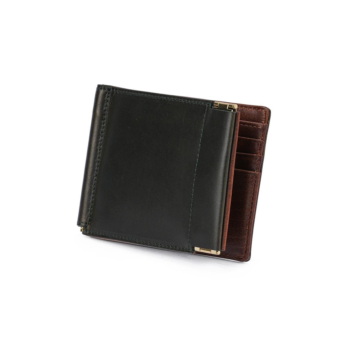 A_W アウ マネークリップ 二つ折り財布 小銭入れ付き MONEY CLIP AP