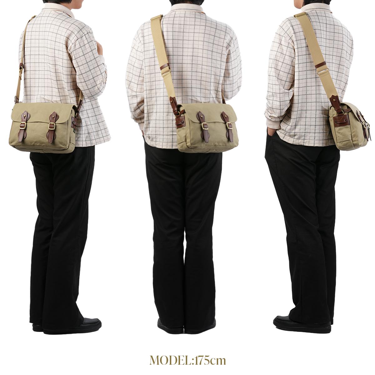 シルバーレイククラブ 帆布シリーズ ショルダーバッグ SILVER LAKE CLUB slc-130122