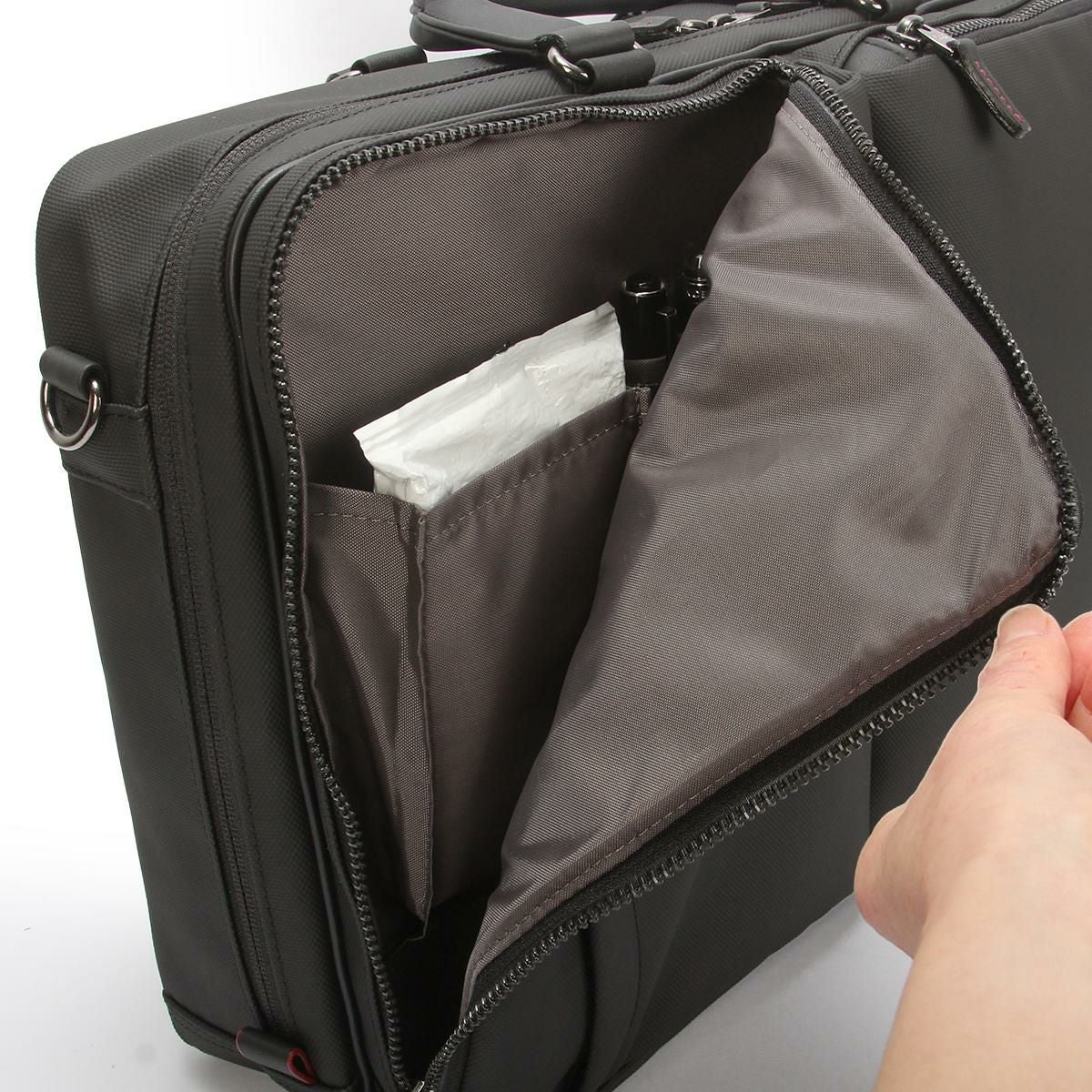 タケオキクチ ゼファー ブリーフケース TAKEO KIKUCHI tk-704531