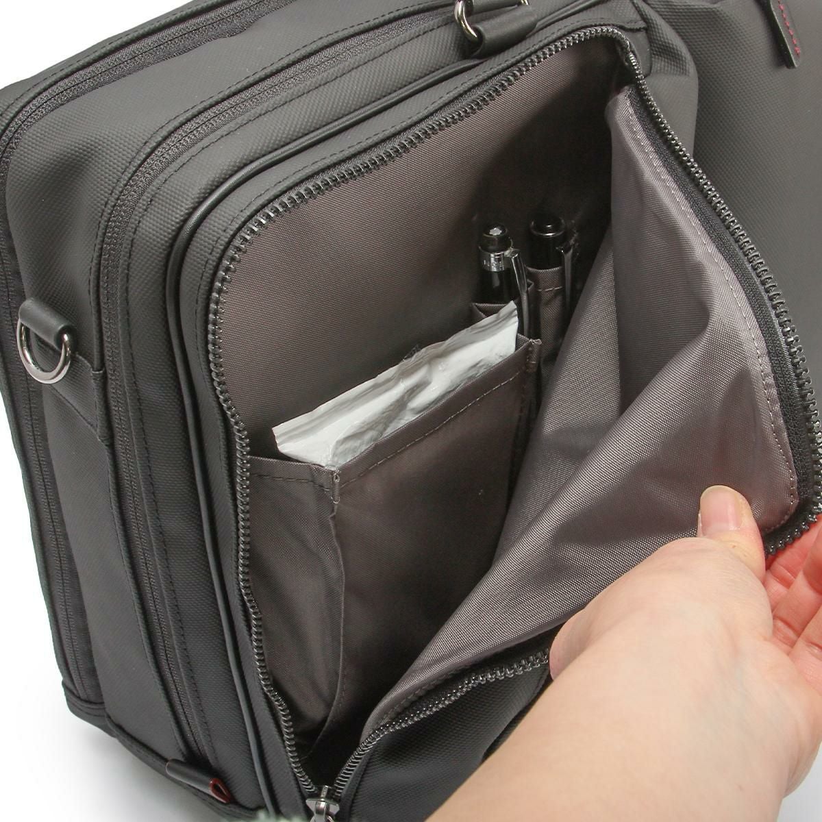 タケオキクチ ゼファー ブリーフケース TAKEO KIKUCHI tk-704532