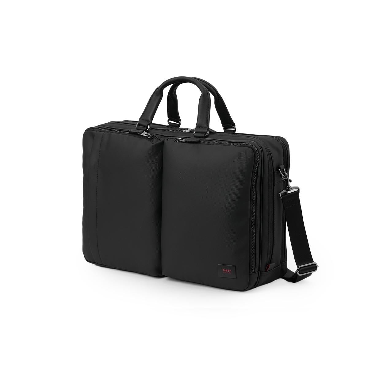 【極美品】タケオキクチ　レザー　ビジネスバック　A4可　ブラウン　2way TAKEO KIKUCHI（タケオキクチ） ビジネスバッグ 「TAKEO KIKUCHI